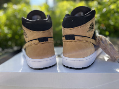 Nike Air Jordan 1 Mid SE Desert Ochre 2020 Brown Sneakers