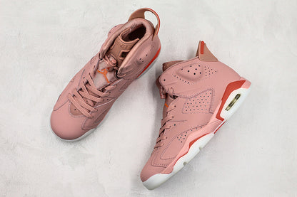 Nike Air Jordan 6 Retro Pink Red Sneakers