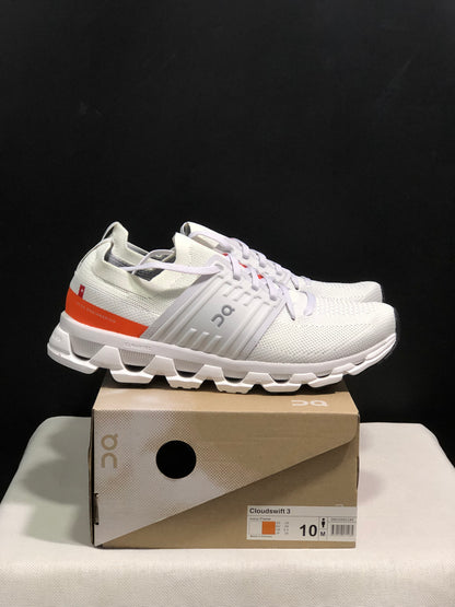 On Running Cloudswift 3 Trendy And Comfortable Running Shoes Ivory/Orange