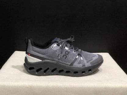 On Running Cloudsurfer Trail Waterproof Comfortable And Breathable Running Shoes Eclipse/Black