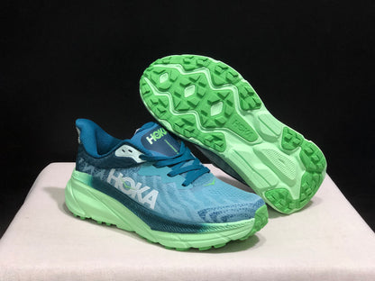 Hoka One One Challenger 7 Shock-absorbing Breathable Running Shoes Sneakers Turquoise
