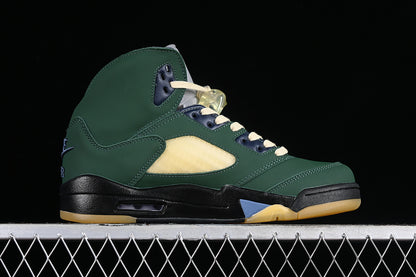 Nike Air Jordan 5 SE Craft Light Orewood Yellow Green Sneakers