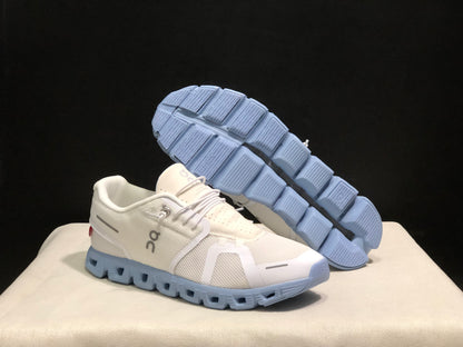 On Running Cloud 5 Lightweight Running Shoes Magnolia Alba