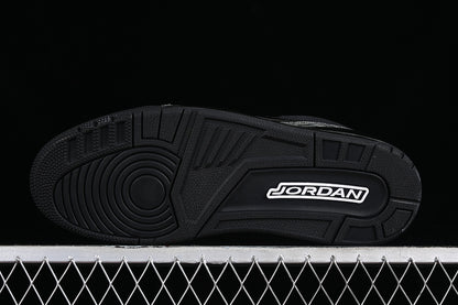 Nike Air Jordan 3 Retro Black Cement Pure Black Sneakers