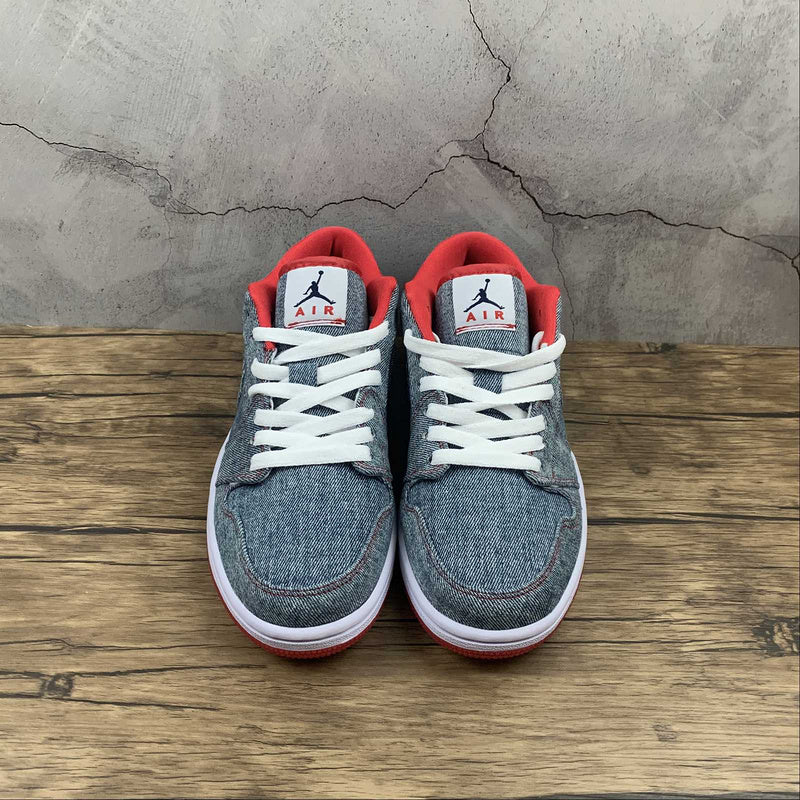 Nike Air Jordan 1 Low Cowboy Blue Sneakers
