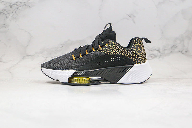 Nike Air Jordan Zoom Renegade Black Gold Sneakers