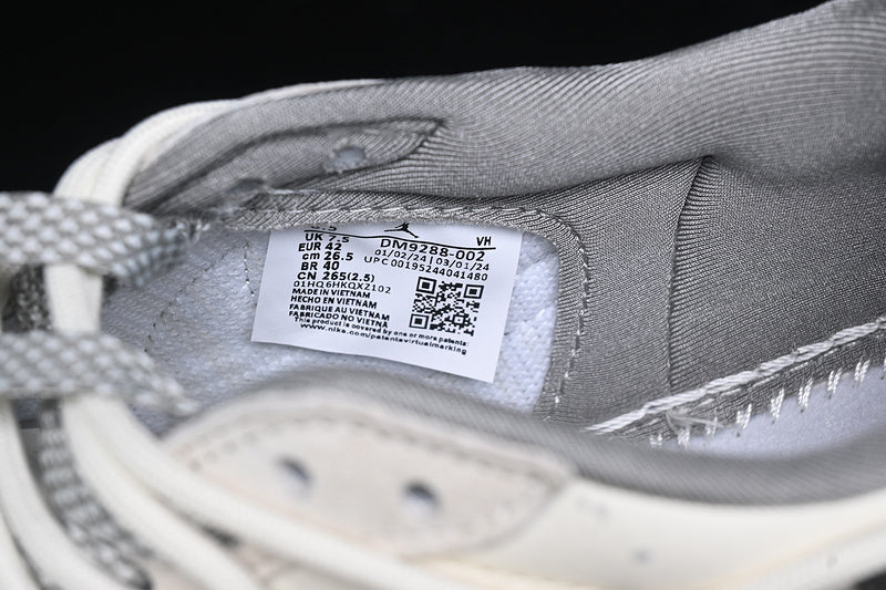 Travis Scott Fragment Design Nike Air Jordan 1 Low Dior OG SP White Black Grey Sneakers