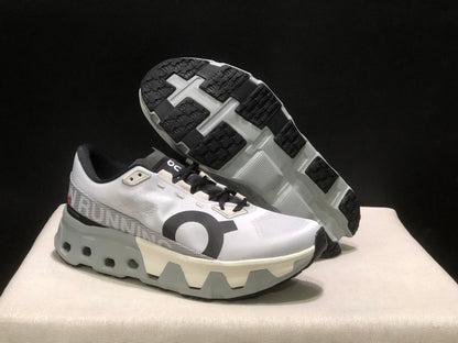 On Running Cloudmonster Hyper Running Shoes Light Grey/Black