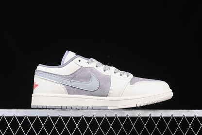 Nike Air Jordan 1 Low Off White Grey Sneakers