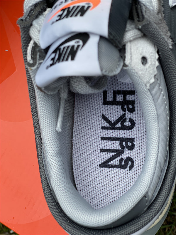 Nike Zoom Sacai Cortez Iron Grey White Light Cream Sneakers