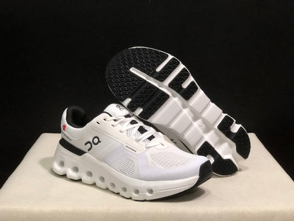 On Running Cloudrunner 2 Mesh Breathable Running Shoes White/Black