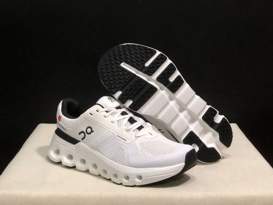 On Running Cloudrunner 2 Mesh Breathable Running Shoes White/Black