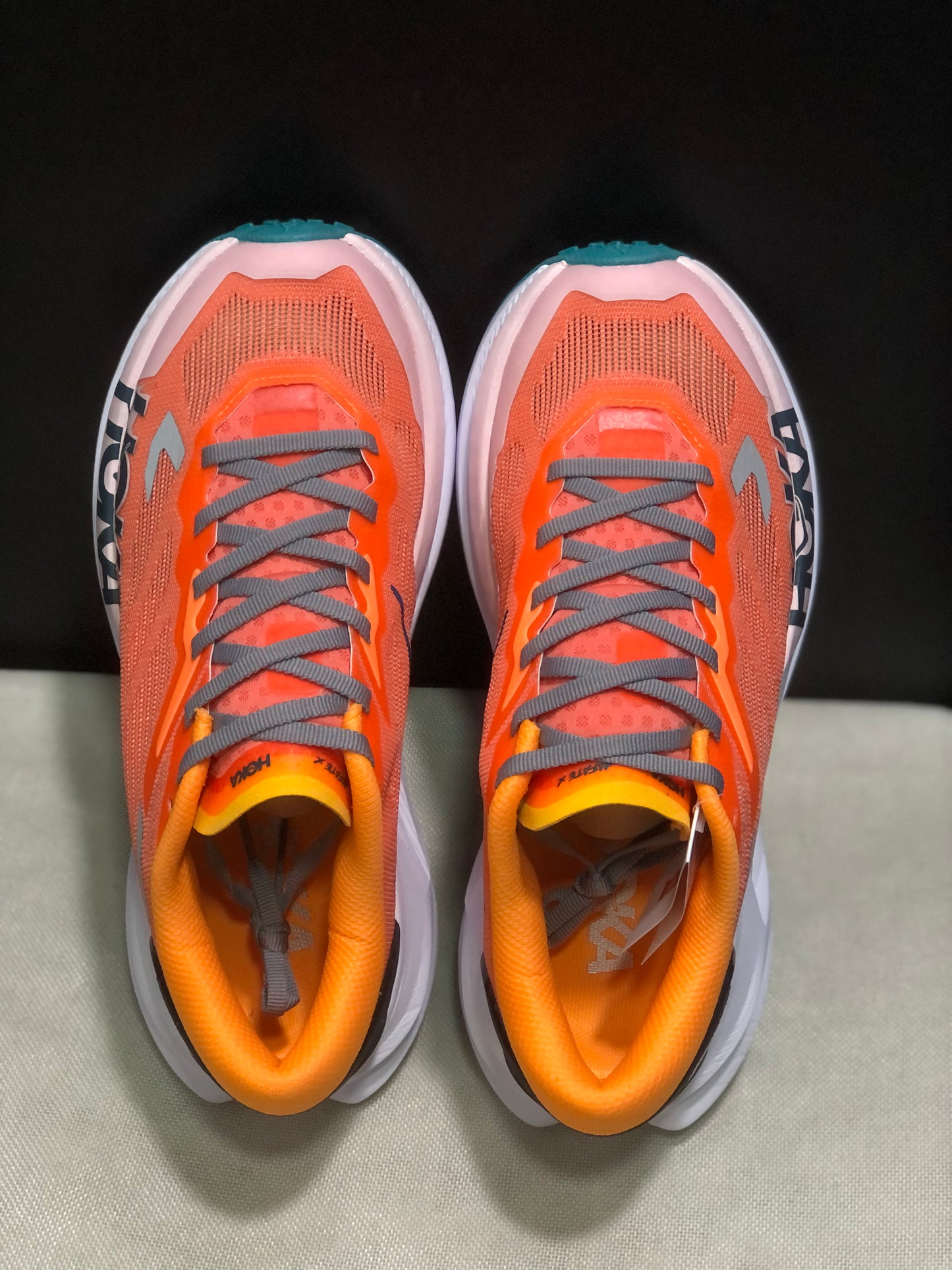 Hoka One One Mafate X Lightweight Fashion Running Shoes Sneakers Orange