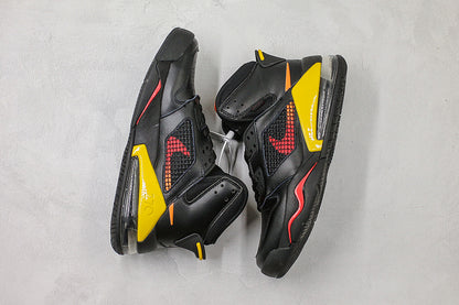 Nike Air Jordan Mars 270 Black Orange Yellow Sneakers