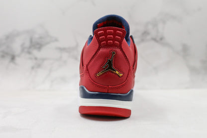 Nike Air Jordan 4 Retro Red Sneakers