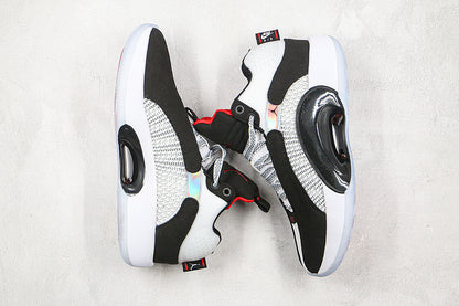 Nike Air Jordan 35 Pf Black Chili Red-White Sneakers