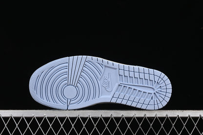Nike Air Jordan 1 Low OG SP Off-White Travis Scott Fragment Design Light Blue Sole White Blue Sneakers