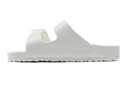 Birkenstock Two-Button Pure White EVA Casual Slippers