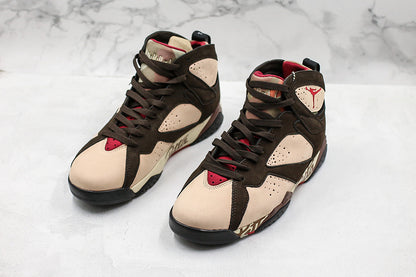 Nike Air Jordan 7 Retro Patta Shimmer Brown Sneakers