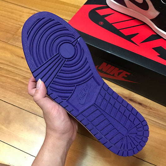 Nike Air Jordan 1 Retro OG High Court Purple Black Sneakers