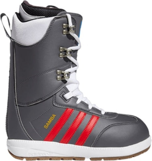 Adidas Samba1 ADV Boot Grey Scarlet EG9387 Lifestyle Shoes