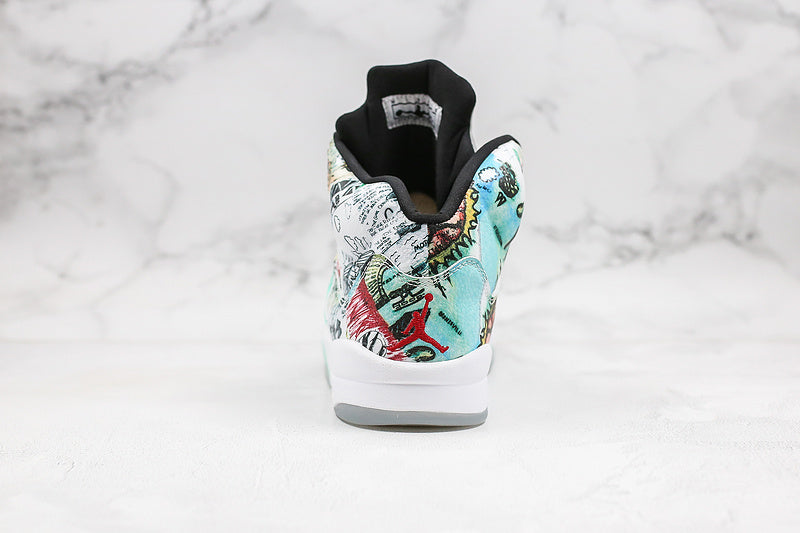 Nike Air Jordan 5 Retro Wings Multi-Color Sneakers