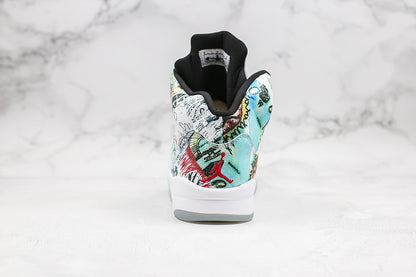 Nike Air Jordan 5 Retro Wings Multi-Color Sneakers