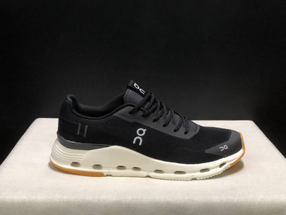 On Running Cloudnova Form 2 Fashionable Casual Running Shoes Black/Ivory