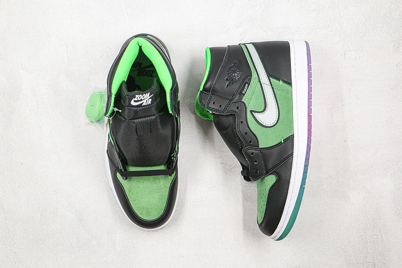 Nike Air Jordan 1 Retro High Zoom Zen Green Sneakers