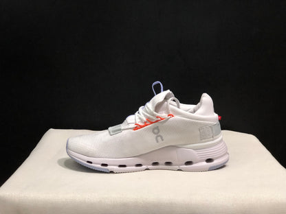 On Running Cloudnova Lightweight Sports Casual Shoes White/Glacier