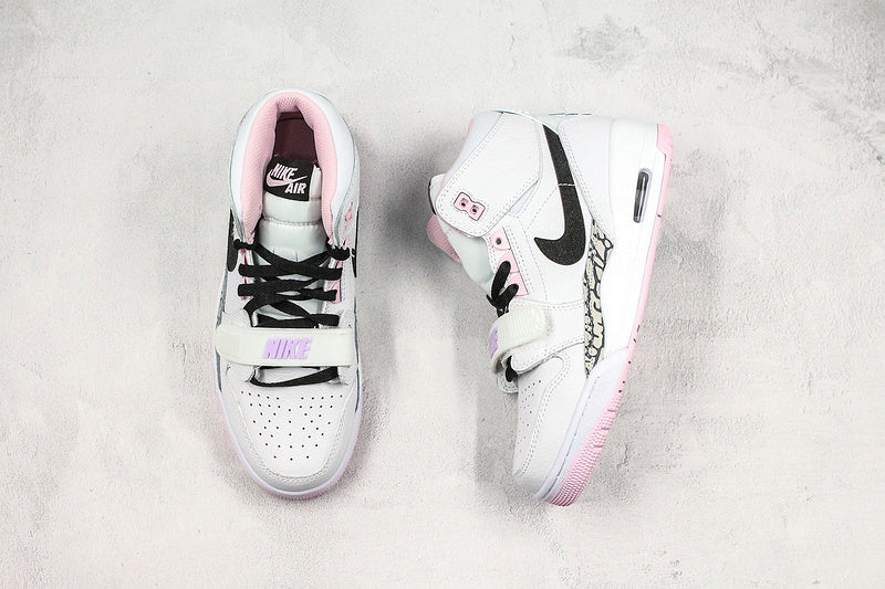 Nike Air Jordan Legacy 312 White Pink Foam Sneakers