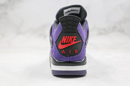 Nike Air Jordan 4 Retro Travis Scott Purple Sneakers