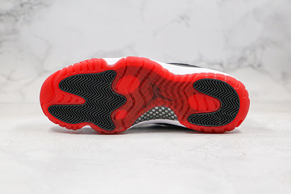 Nike Air Jordan 11 Retro Low  GS Concord Bred White Red Black Sneakers
