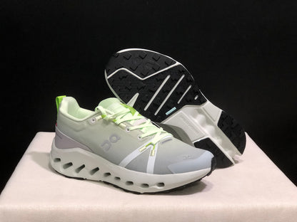 On Running Cloudsurfer Trail Waterproof Comfortable And Breathable Running Shoes Lima/Mineral