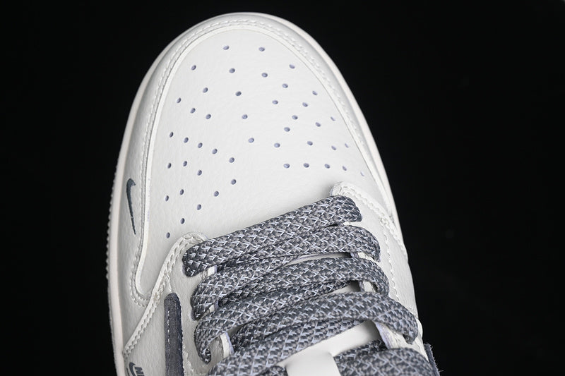 Travis Scott Fragment Design Nike Air Jordan 1 Low OG SP Medium Grey White Fashion Sneakers