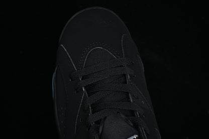 Nike Air Jordan 6 Retro Metallic Silver Black Sneakers