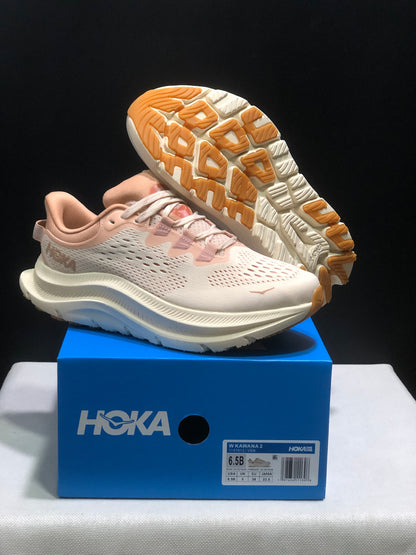 Hoka One One Kawana 2 Comfortable Casual Running Shoes Sneakers Vanilla/ Sandstone