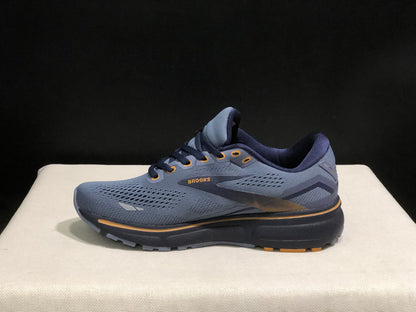Brooks Ghost 15 Shock-absorbing Wear-resistant Low-top Running Shoes Deep Blue