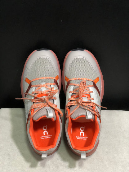 On Running Cloudhorizon Comfortable Hiking Shoes Grey/Orange-Red