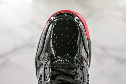 Nike Air Jordan Mars 270 Patent Bred Red Black Sneakers