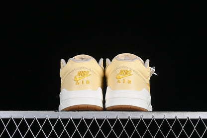 Nike Air Jordan Stadium 90 Coconut Milk White Travel Yellow Sneakers