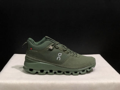 On Running Cloud Hi Edge Outdoor Training Running Shoes Forest Green