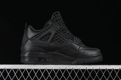 Nike Air Jordan 4 Retro Net Black Sneakers