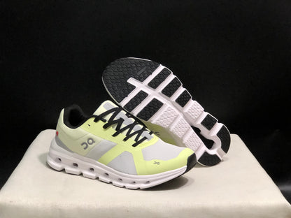 On Running Cloudrunner Anti-Slip Sports Running Shoes Light Grey/Seedling