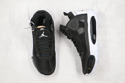 Nike Air Jordan XXXIV 34 Eclipse Black Basketball Sneakers