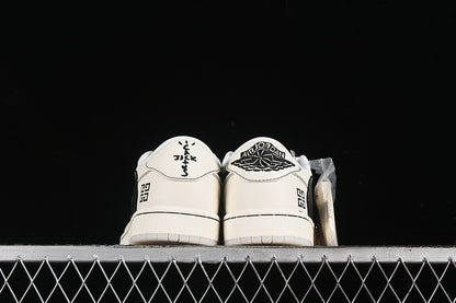 Nike Air Jordan 1 Low Givenchy Travis Scott Fragment Design OG SP Black White Sneakers