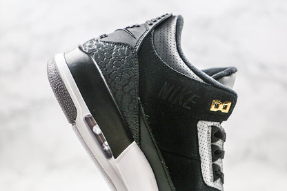 Nike Air Jordan 3 Retro Tinker SP Black Cement 2019 Sneakers