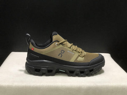 On Running Cloudrock Low WP Hiking Outdoor Shoes Hunter/Black
