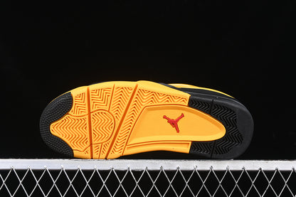 Nike Air Jordan 4 Bruce Lee Remastered Black Yellow Sneakers