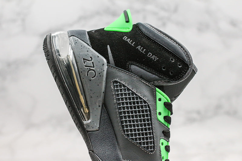Nike Air Jordan Mars 270 Dark Grey Black Green Sneakers